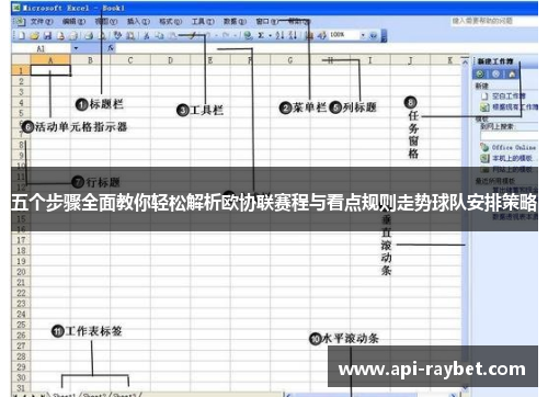五个步骤全面教你轻松解析欧协联赛程与看点规则走势球队安排策略